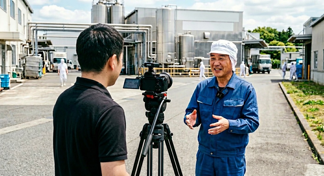 インタビュー動画（企業VP）